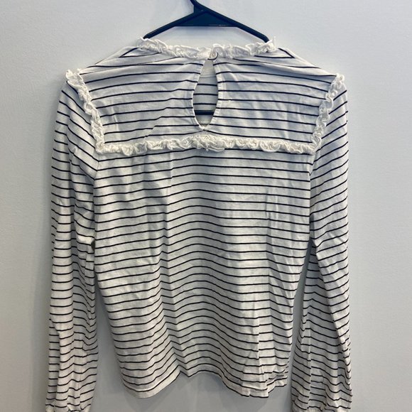 Sundry Size 1 Ruffle Bib Top - Picture 9 of 11